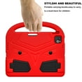 thumbnail image 6 of TECH CIRCLE for iPad Air 11 Inch Case 2024,iPad Pro 11 Inch 2024 Kid Case,Durable Lightweight Shockproof Protective Handle Stand EVA Foam Kids Proof Case for iPad Air 11"/iPad Pro 11" 2024,Red, 6 of 9