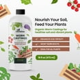 thumbnail image 2 of 16oz Worm Castings for Plants - Makes 32 Gallons of Earthworm Castings Compost Tea, Liquid Worm Casting – Nutrient-Rich Organic Compost Worms for Healthier Soil & Vibrant Plant Growth, 2 of 5