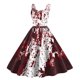 thumbnail image 3 of WILLBEST Fondos para Vestidos Mujer Moda Mujer Retro Divertido Estampado Tirantes Casual Vestido con Tirantes Mediana​​, 3 of 3