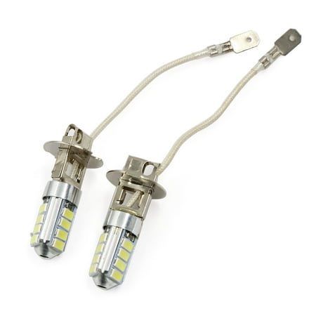 Unique Bargains 2 Pcs H3 Socket 12 SMD LED Car Driving Fog ...