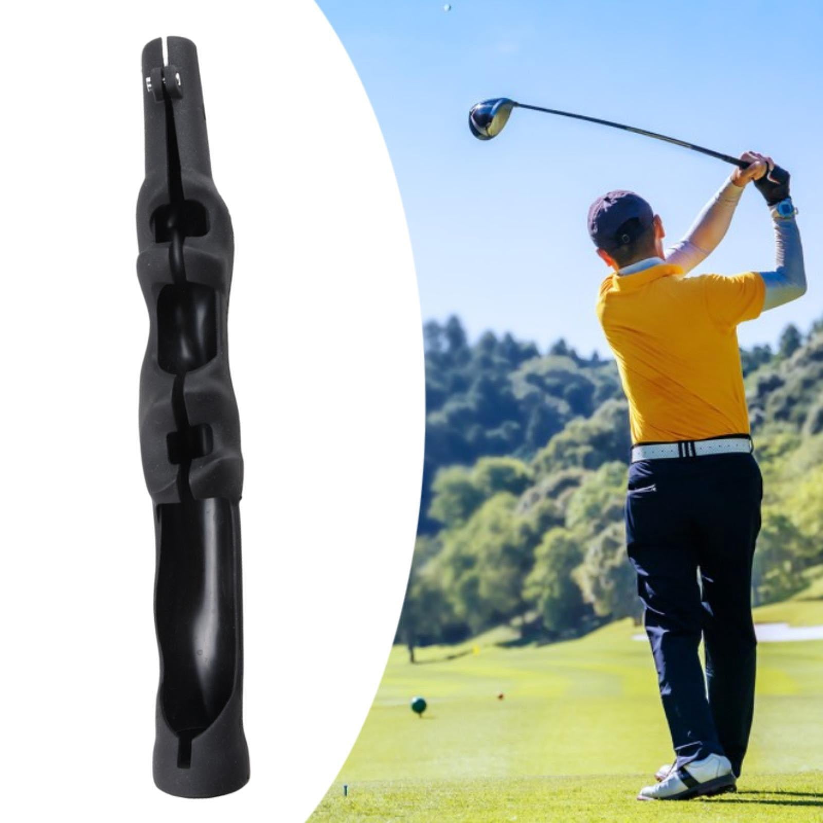 Baoblaze Golf Grip Training Golf Grips Soft Anti Slip Improving Hand Positioning Training Black