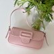 thumbnail image 5 of Bolso De Hombro Bolso Bajo El Brazo Para Mujer, Bolso De Hombro De Moda Exquisito, Bolso De Cuero Pu (Rosa), 5 of 8