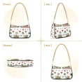 thumbnail image 7 of FORMRS Womens Shoulder Bag with Chain Strap Clutch Purse Cute Tote Handbag, Brown Nordic Christmas, 7 of 7