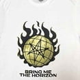 thumbnail image 3 of Bring Me The Horizon Unisex T-Shirt: Globe Yellow, 3 of 4