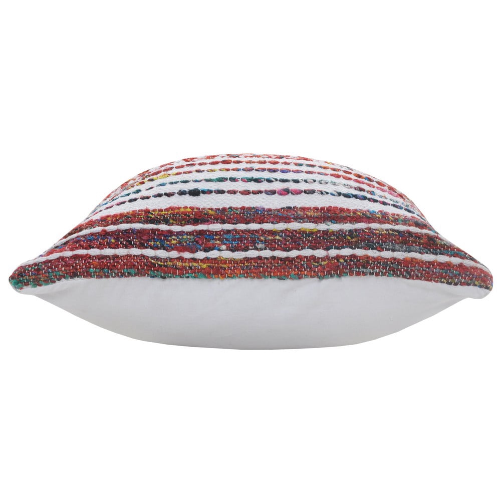 Harlow Hill Nomad 20" x 20" Geometric Adult Decorative Throw Pillow Cover, White/Multicolor