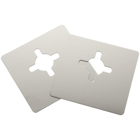 

2pcs Door Reinforcement Plate Door Knob Plate Split Door Hole Filler Plate