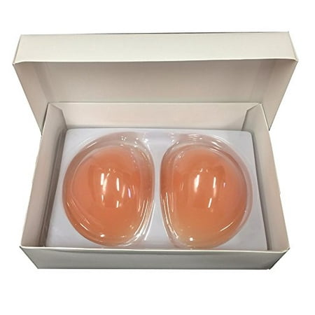 Boobs in a Box Silicone Breast Enhancers Inserts (Nude)- (Best Boobs In Gaming)