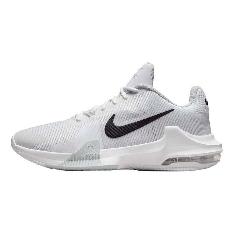 バスケットボール NIKE - NIKE AIR MAX IMPACT 4 Mens Nike Air Max Impact 4 Shoe Size: 14 White - Black