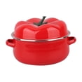 thumbnail image 2 of Olla para tomates, calentador de alimentos, olla caliente de 1,6 L, olla para guisar, olla para sopa reutilizable, vaporera para cocinar arroz para al, 2 of 8