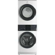 Electrolux 300 Series Electric Dryer Laundry Tower With Smartboost Technology, LuxCare Plus Wash System White ELTE7300AW