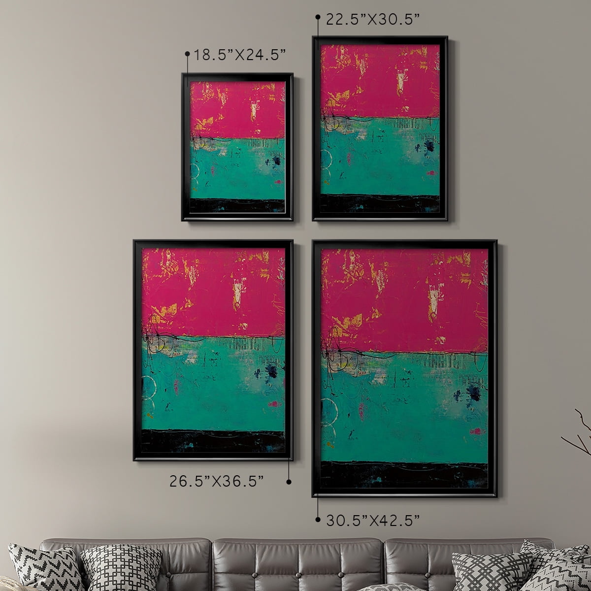 Good Mood Premium Framed Print, in Gold, Black, or Silver - Ready to Hang