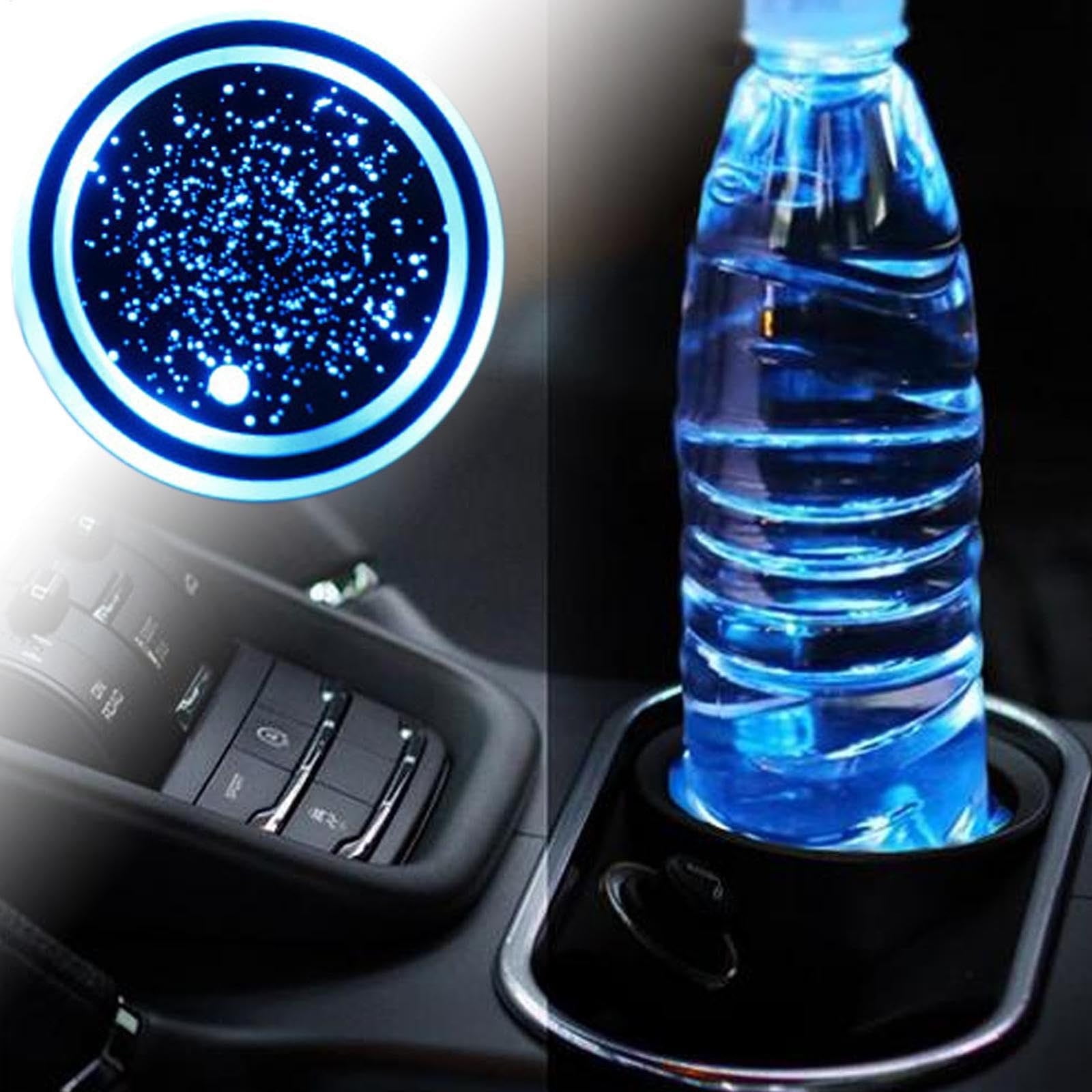 Luminous Car Cup Holder Light Automatic Sensing Vehicle Accessories Night Driving Glow in Dark Car Interior