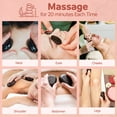 thumbnail image 4 of Set de masaje con piedras calientes Granpay 20 Hot Stones con calentador, 4 of 9