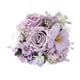 thumbnail image 5 of Ramo de novia Bouquet Bouquet elegante fotos de fotos de fotos artificiales Flor de mano de novia para la de aniversario del festival Violeta, 5 of 8