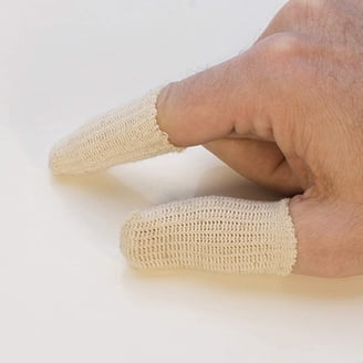 30Pcs Tubular Finger Bandage for Fingertips, Reusable Cotton Finger Cot  Elastic Breathable Thumb Gloves Protectors Dressing Gauze Disposable  Bandages for Thumb Sprains, Blue - Walmart.com