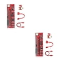 thumbnail image 1 of Tholdsy Placa adaptadora PCI-E 1X a 16X, extensor de velocidad rápida de 6 pines, tarjeta gráfica de vídeo, minero de expansión, 14 pro 2piezas, 1 of 6