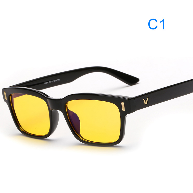 Blue Light Blocking Gaming Glasses UV Protection Anti Fatigue Glasses