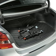 Allen Sports Deluxe 2-Bicycle Trunk Mounted Bike Rack Carrier, Model 102DN, Black