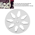 thumbnail image 4 of Open Reel Takeup Reel, Opening Machine Part Empty Tape Reel 1/4 7 Inch  for Reel To Reel Tape Player Black,Silver, 4 of 7