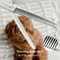 thumbnail image 3 of HASHIMOTO Dog Blending Shears,dog Texturizing Scissors,Cat Blender,45 teeth,7.0 inch,Light Weight. C97, 3 of 5