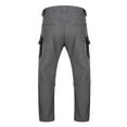 thumbnail image 4 of Evdexr Mens Cargo Sweatpants Camo Tactical Pants Ripstop Waterpoof Carpenter Pant Quick Dry Stretch Joggers Slim Fit Baggy Trousers Gray 3XL, 4 of 7