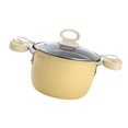 thumbnail image 1 of DOLITY Deep Fryer Pot with Frying Basket Cooking Soup Pot for Fried Chicken Camping 22CM, 1 of 9