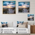 thumbnail image 4 of Designart "Calm Path To Dune Beach V" Nautical & Beach Floater Framed Wall Decor, 4 of 7