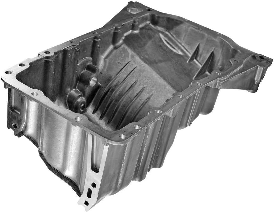 A-Premium Engine Oil Pan Sump Aluminum Compatible with Audi A4 A4 Quattra 2001 Volkswagen Passat 2000-2005 1.8L Turbo