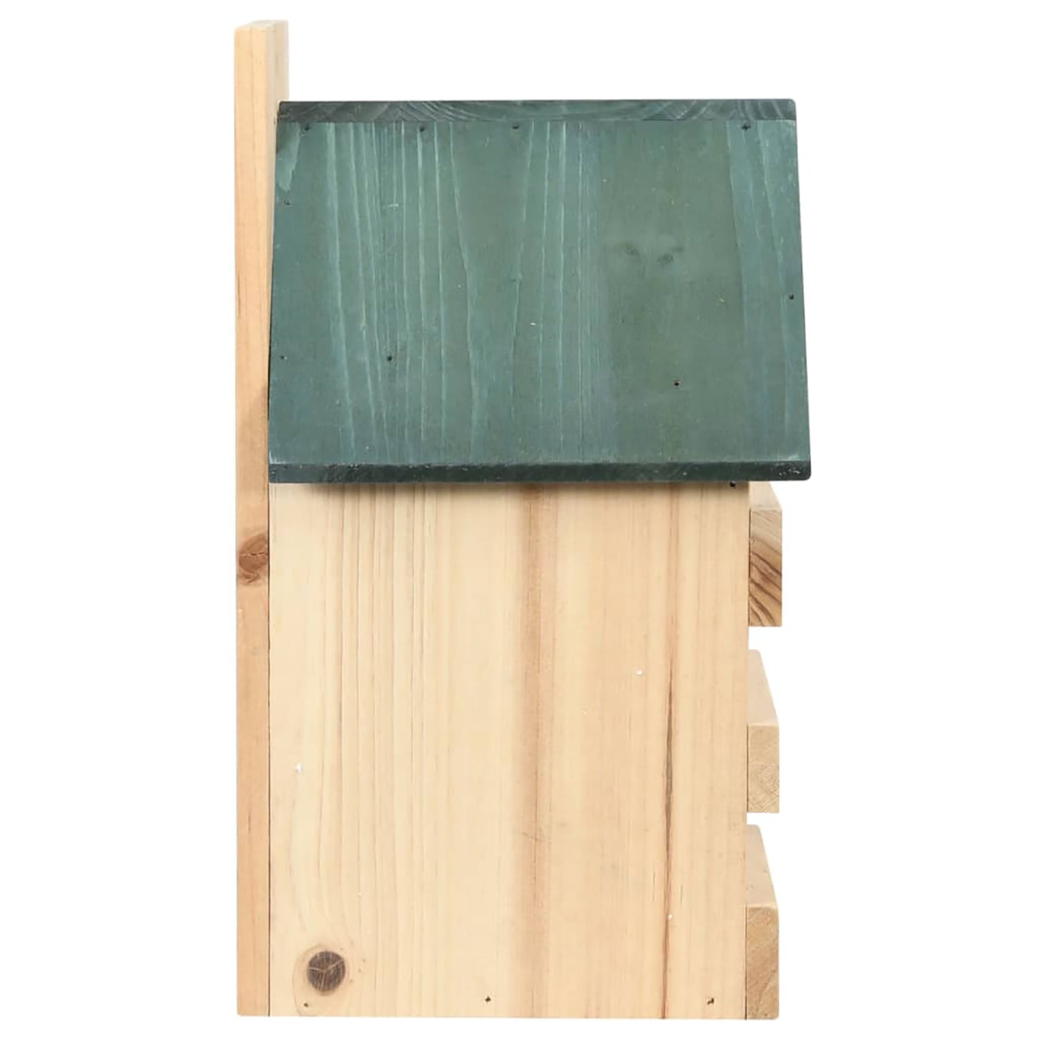 Pefilos 13" Bird Box House, 4 pcs Wood Bird Houses for Outside, Birdhouse for Clearance Garden Country Cottages, Beige Pefilos 13" Bird Box House, 4 pcs Wood Bird Houses for Outside, Birdhouse for Clearance Garden Country Cottages, Beige
