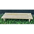 thumbnail image 4 of Authentic Amish Reclaimed Deck Natural Wood and Spa Step Stool, 4 of 6
