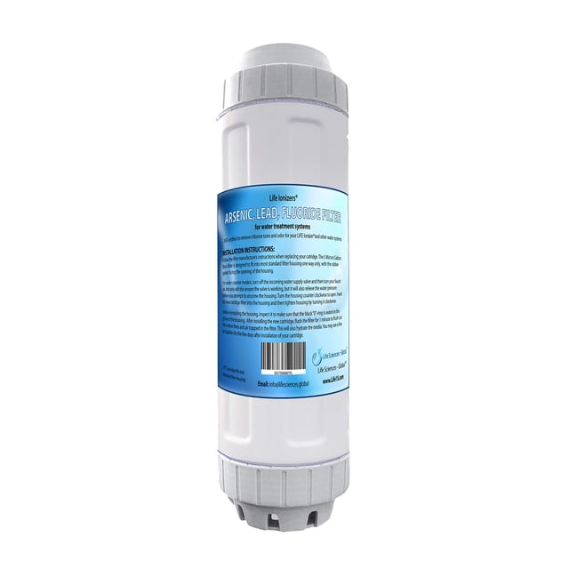 Life Ionizer's Pré-Filtre de Réduction de Plomb au Fluorure, Arsenic