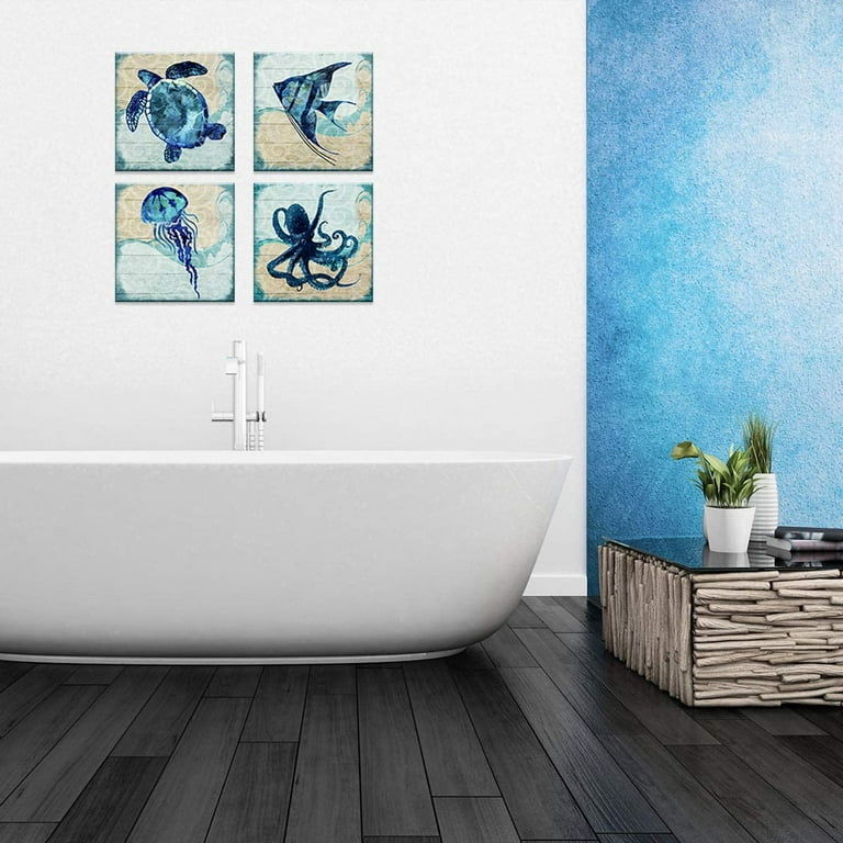 Beach Themed Kids Bathroom