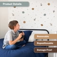 thumbnail image 5 of Wall Palz Space Galaxy Vinyl Wall Decals Peel and Stick Room Decorations, 5 of 9