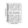 thumbnail image 3 of Clearance Office cabinet under $9,100 Day Goal Planner. Your Mind And . Happy Planning: Goal Setting Planner And Journal To Improve Your Productivity And Motivation 2PC, 3 of 4