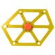 thumbnail image 1 of Kenally Regla hexagonal de aleación de aluminio Regla de ajuste de ángulo de sierra de profesional Herramienta de ajuste de ángulo de Medidores de medidas dimensionales No.1 Kenally TO005379-01, 1 of 6