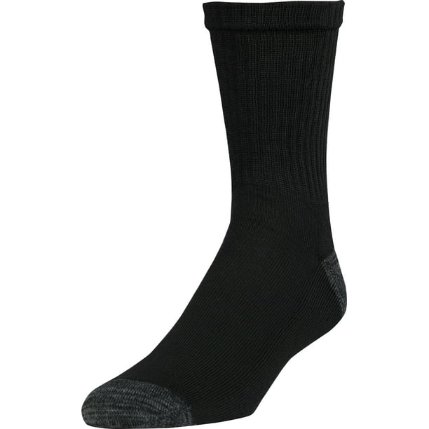 Gildan Men's Performance Stretch moveFX MidCrew Socks 6pack