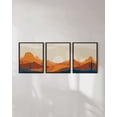 thumbnail image 5 of HAUS AND HUES Western Art Framed - Set of 3 Southwestern Arizona Desert, Modern Boho Decor, Western Mountain Wall Art for Living Room, Nature, Mid century, Landscape Pictures (24x36, Framed Black), 5 of 6