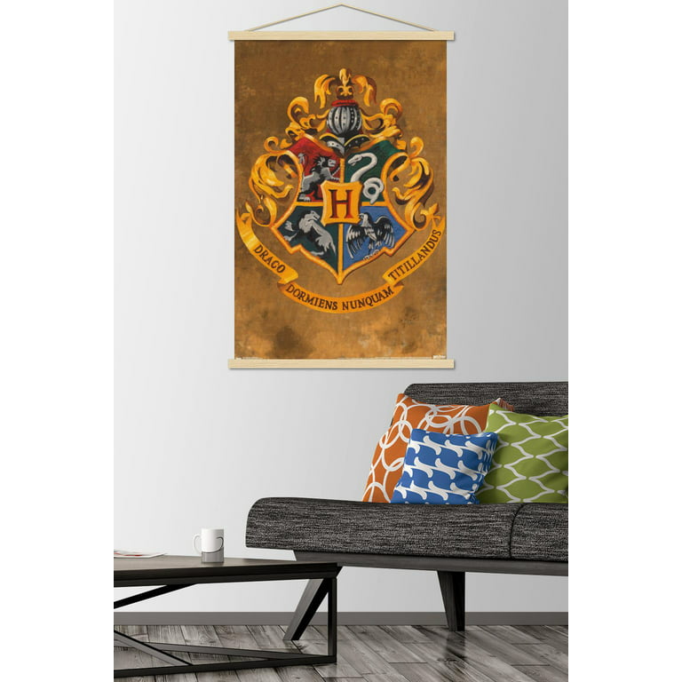 Harry Potter - Hogwarts Crest Framed Poster Trends International