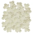 thumbnail image 2 of 500 pétalos de seda artificiales para confeti de boda, ideales para la niña de las flores. Blanco, 2 of 7