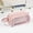 F, variante sur Grande Pochette à Fermeture Éclair au Design Mignon, Portable et Détachable, Organisateur de Papeterie Scolaire pour Ados et Adultes