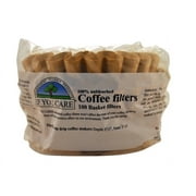 If You Care Basket Coffee Filters, Brown, 100 Ct