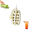 White, variant on Eco Friendly 2 in 1 Ice Mold Cup With Straw, Portable Leakproof Ice Cube Bottle, Multi-Shape Ice Cube Cup, Reusable Travel Ice Cups For Office Camping Gym Household-White