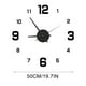thumbnail image 3 of Grande Reloj de Pared, DIY Esticker Reloj de Pared, Reloj de Pared para Casa, Decoración de Estudio, Reloj de Pared para Salón, Reloj de Pared para Oficina, Arte de Pared, Reloj de Pared con, 3 of 8