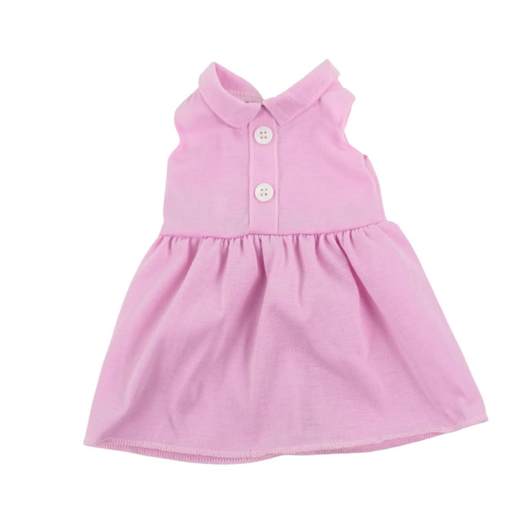 My Life As Dress Fashion Set for 18-inch Doll, Pink Dress and Shoes -  Walmart.com