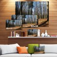 thumbnail image 3 of Fall Forest in Sunlight and Shadows - Modern Forest Canvas Art, 3 of 4