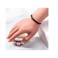 thumbnail image 4 of Pulsera De Pareja Yin Yang Brazalete Promesa Amor 1par Full Diámetro 15 cm Xtellar negro, 4 of 4