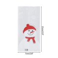 thumbnail image 4 of 25/50 Uds. Bolsas de regalo de plástico con bonitos muñecos de nieve, bolsa de embalaje para hornear galletas y dulces, regalos de decoración para fiestas de Navidad, Año Nuevo e Invierno, 4 of 5