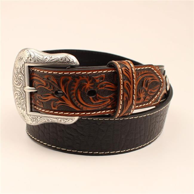 Nocona Mens Black Basket No Billet