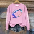 thumbnail image 1 of Ailaofu Womens Long Sleeve Shirt Pullover Tops, Loose Casual Crewneck T-Shirt Lightweight Sweatshirt, 1 of 3