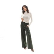 Cargo Pocket Wide Leg Trouser